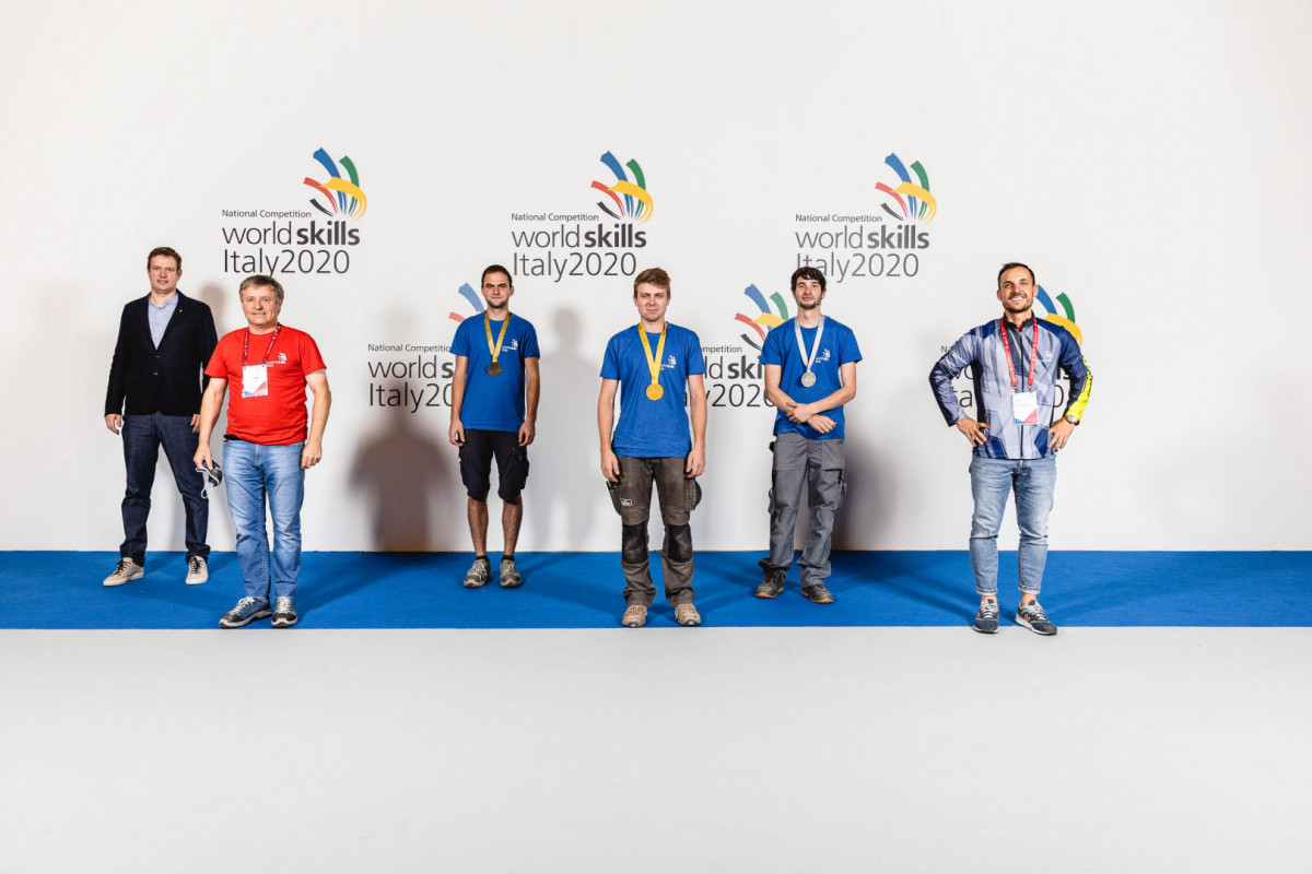 WorldSkillsItaly Sieger ehrung