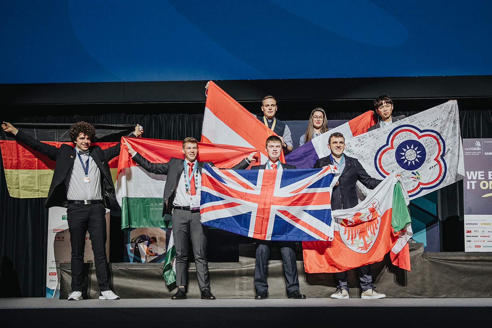 Gruppenbild WorldSkills Italy 2022